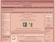 Tablet Screenshot of bastelwissen-online.de